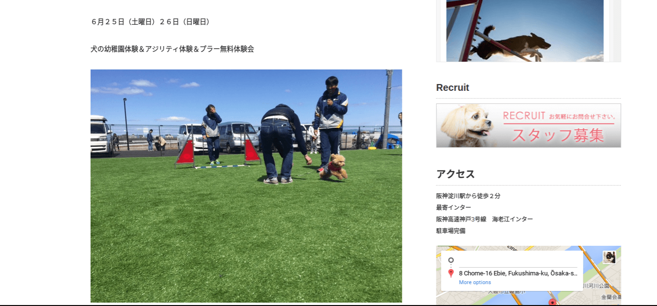 アジリティとプラーの無料体験会